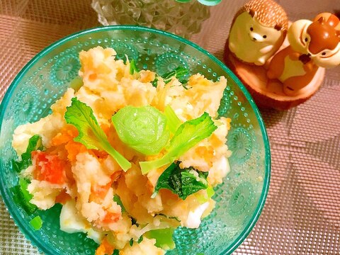 簡単美味しい柚子胡椒×昆布茶クリチーポテトサラダ